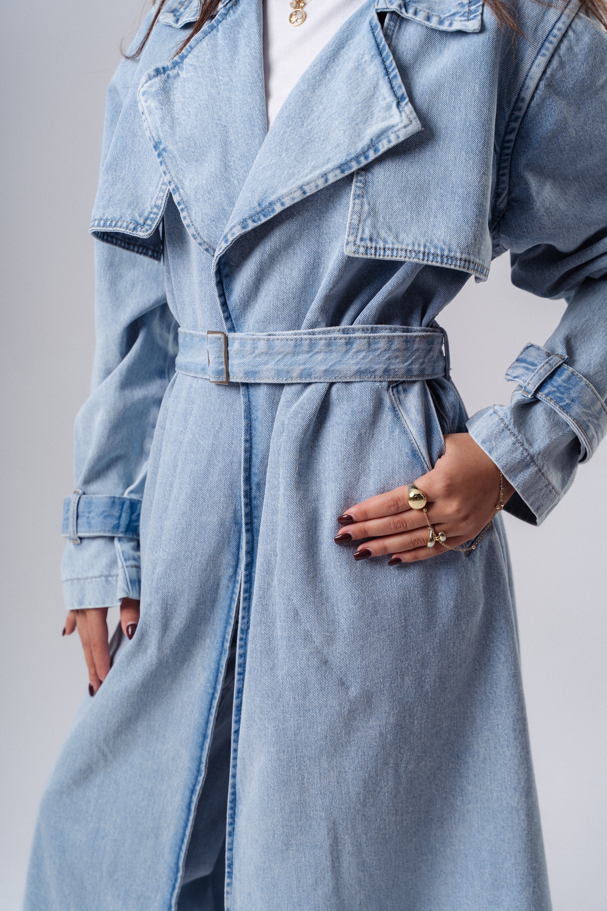 Sky Odd Trenchy